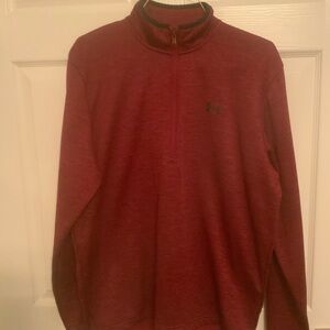 Under Armour Maroon Quarter-Zip Pullover